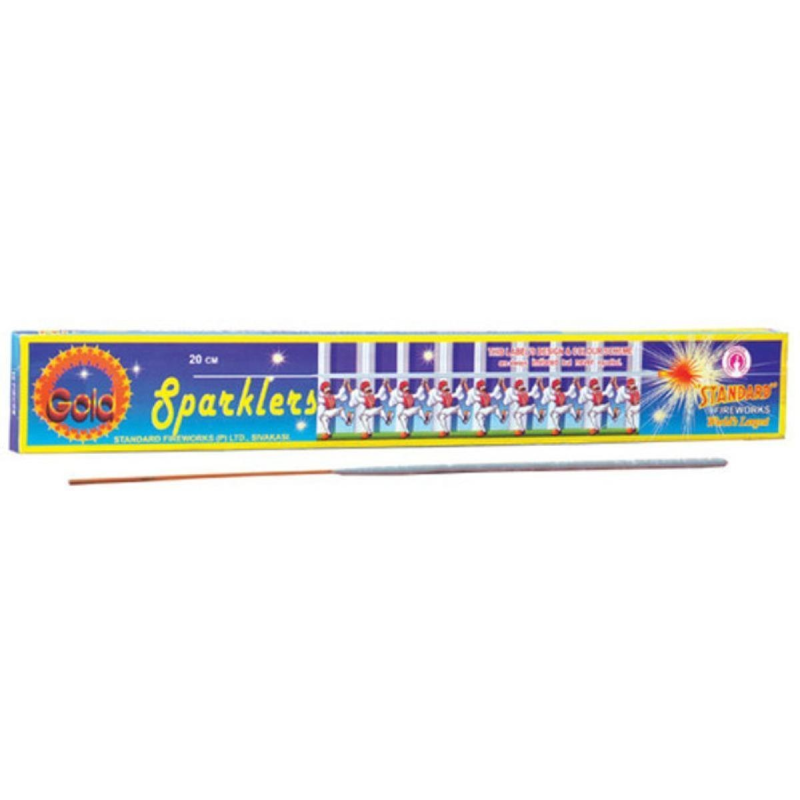 EXPORT GOLD SPARKLERS 20CM